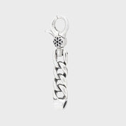 GA-BIG-EYE-KEYCHAIN - GOOD ART HLYWD Big Eye Clip 16 Keychain - Sterling Silver