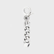 GA-BIG-EYE-KEYCHAIN - GOOD ART HLYWD Big Eye Clip 16 Keychain - Sterling Silver