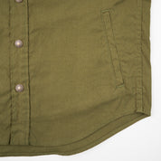 IHSH-425-OLV - FW25 - 8oz Military Whipcord CPO Shirt - Olive