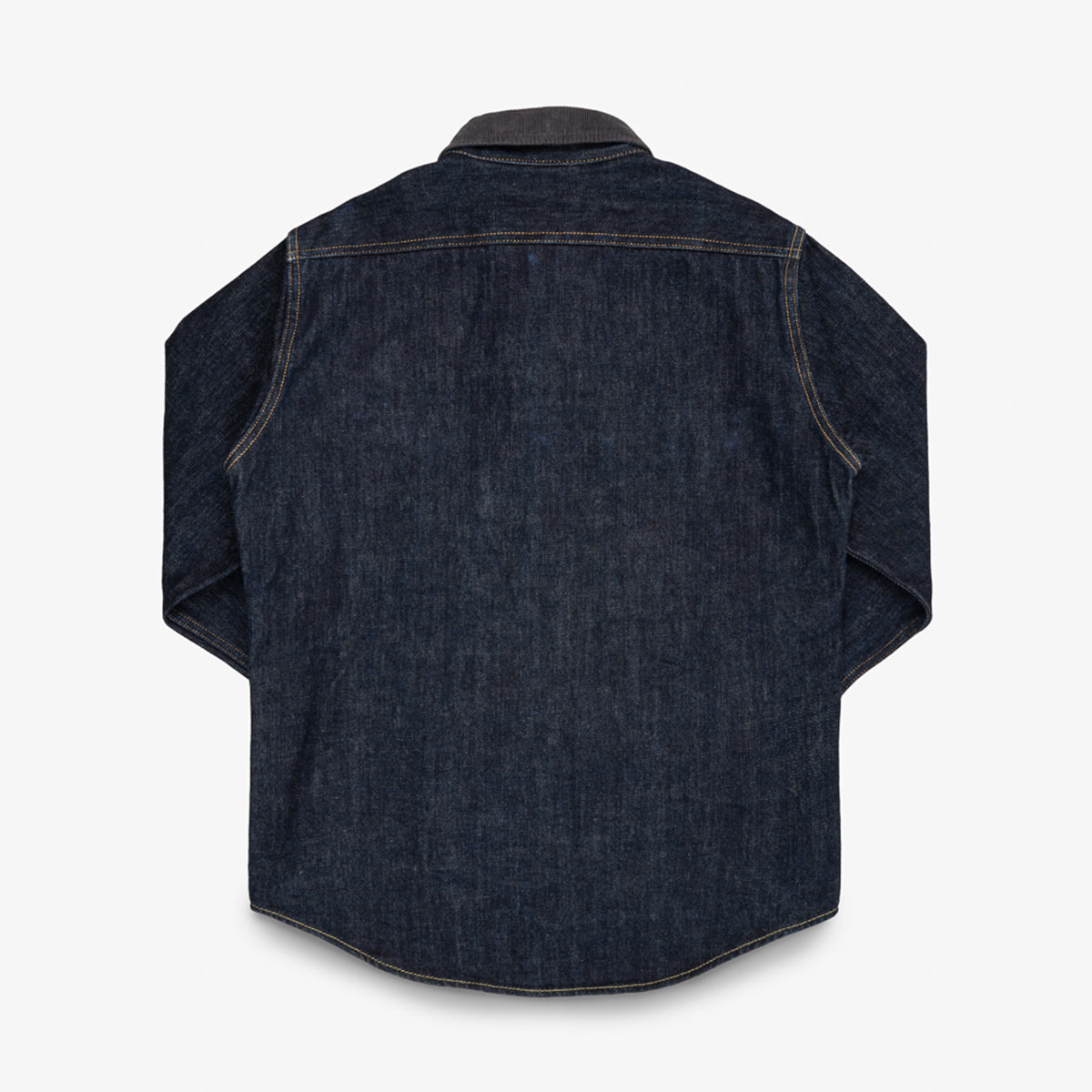 IHSH-427-IND - 16oz Vintage Selvedge Denim CPO Shirt - Indigo
