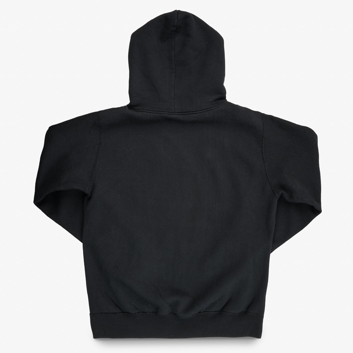 IHSW-79-BLK - FW25 - Printed 14oz Ultra Heavyweight Loopwheel Cotton Hoodie - Black
