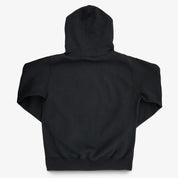 IHSW-79-BLK - FW25 - Printed 14oz Ultra Heavyweight Loopwheel Cotton Hoodie - Black