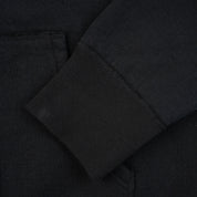 IHSW-79-BLK - FW25 - Printed 14oz Ultra Heavyweight Loopwheel Cotton Hoodie - Black