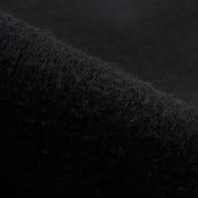 IHSW-79-BLK - FW25 - Printed 14oz Ultra Heavyweight Loopwheel Cotton Hoodie - Black