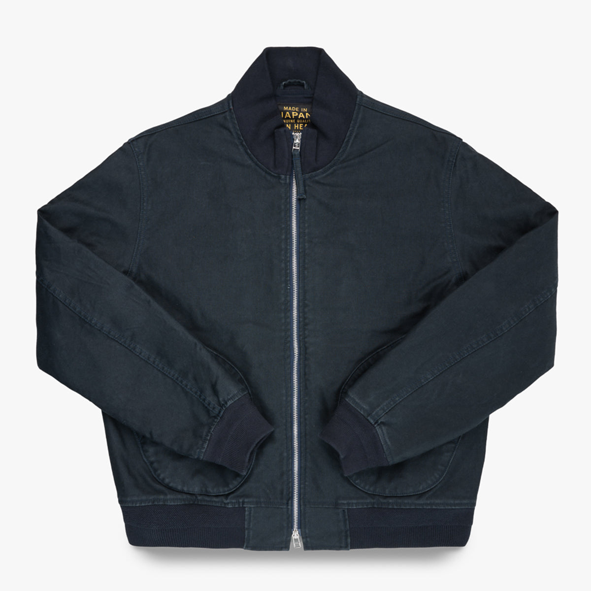 IHM-47-NAV- FW25 - 12oz Whipcord Tanker Jacket - Navy – IRON