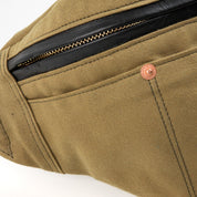 IHE-53-KHA - FW25 - Whipcord Waist Bag - Khaki