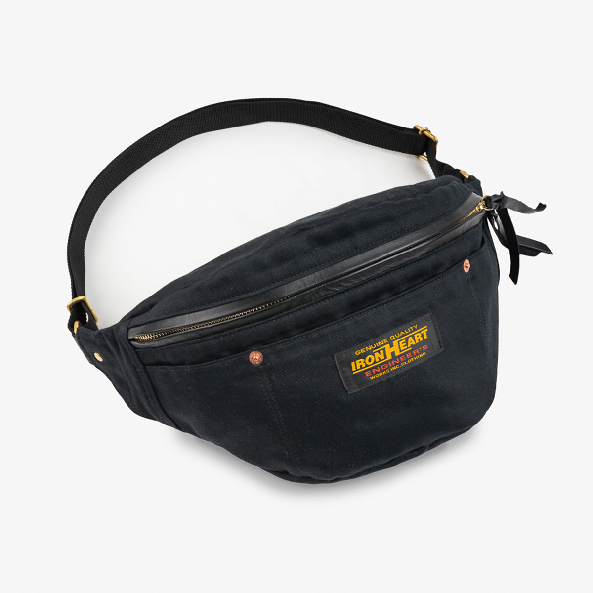 IHE-53-BLK - FW25 - Whipcord Waist Bag - Black