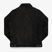 IHJ-155-BLK - FW25 - Horsehide Suede Modified Type III Jacket - Black