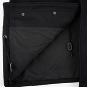 IHM-49-BLK- FW25 - 21oz Melton Wool M65 Field Jacket - Black