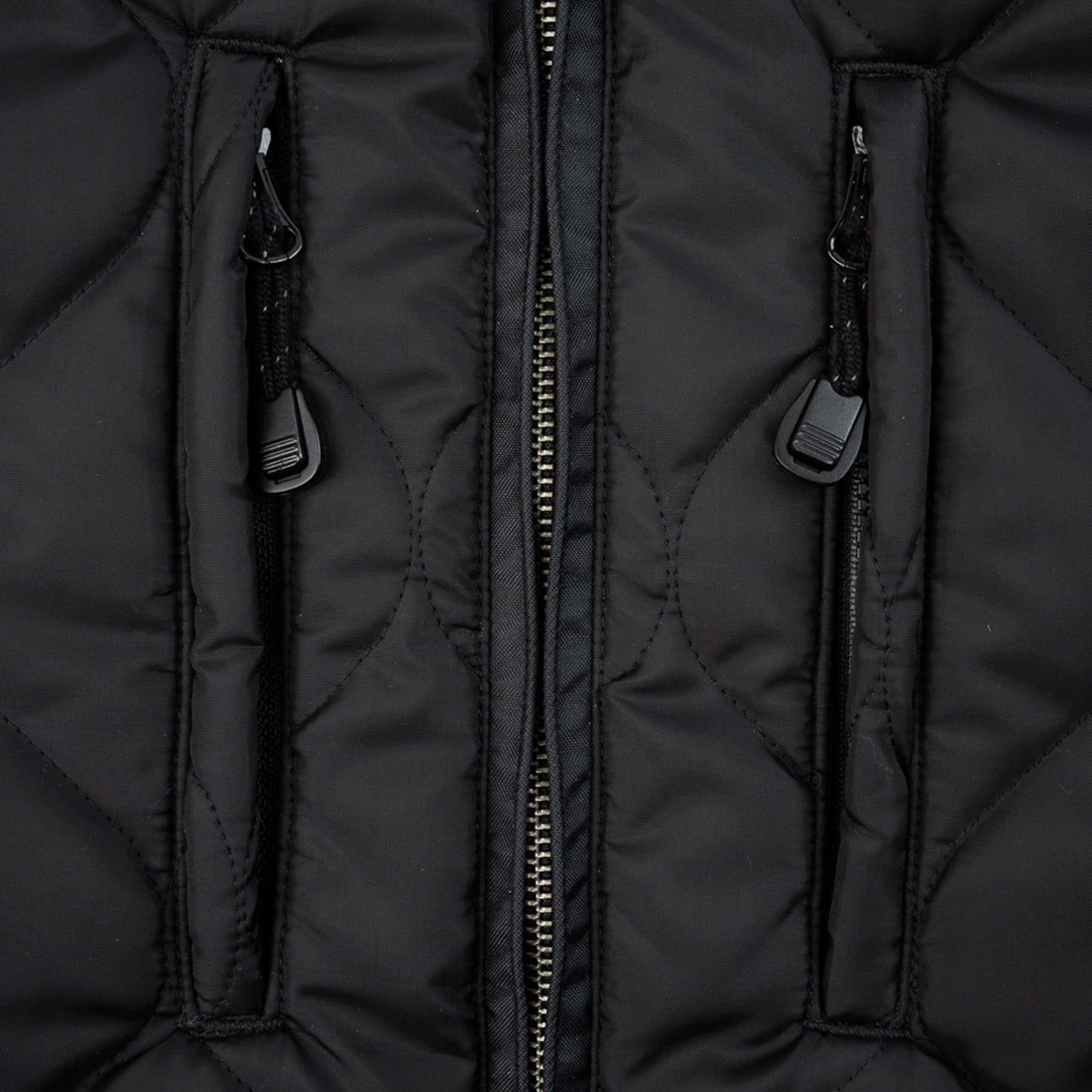 IHJ-153-BLK - FW25 - Primaloft® Quilted Rider’s Jacket - Black
