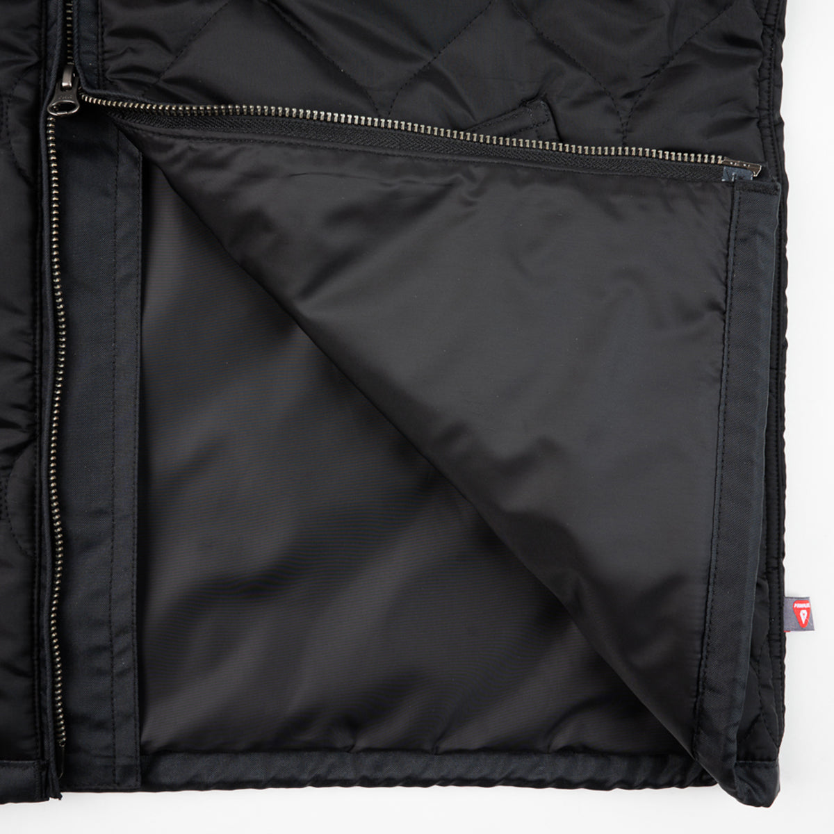 IHJ-153-BLK - FW25 - Primaloft® Quilted Rider’s Jacket - Black