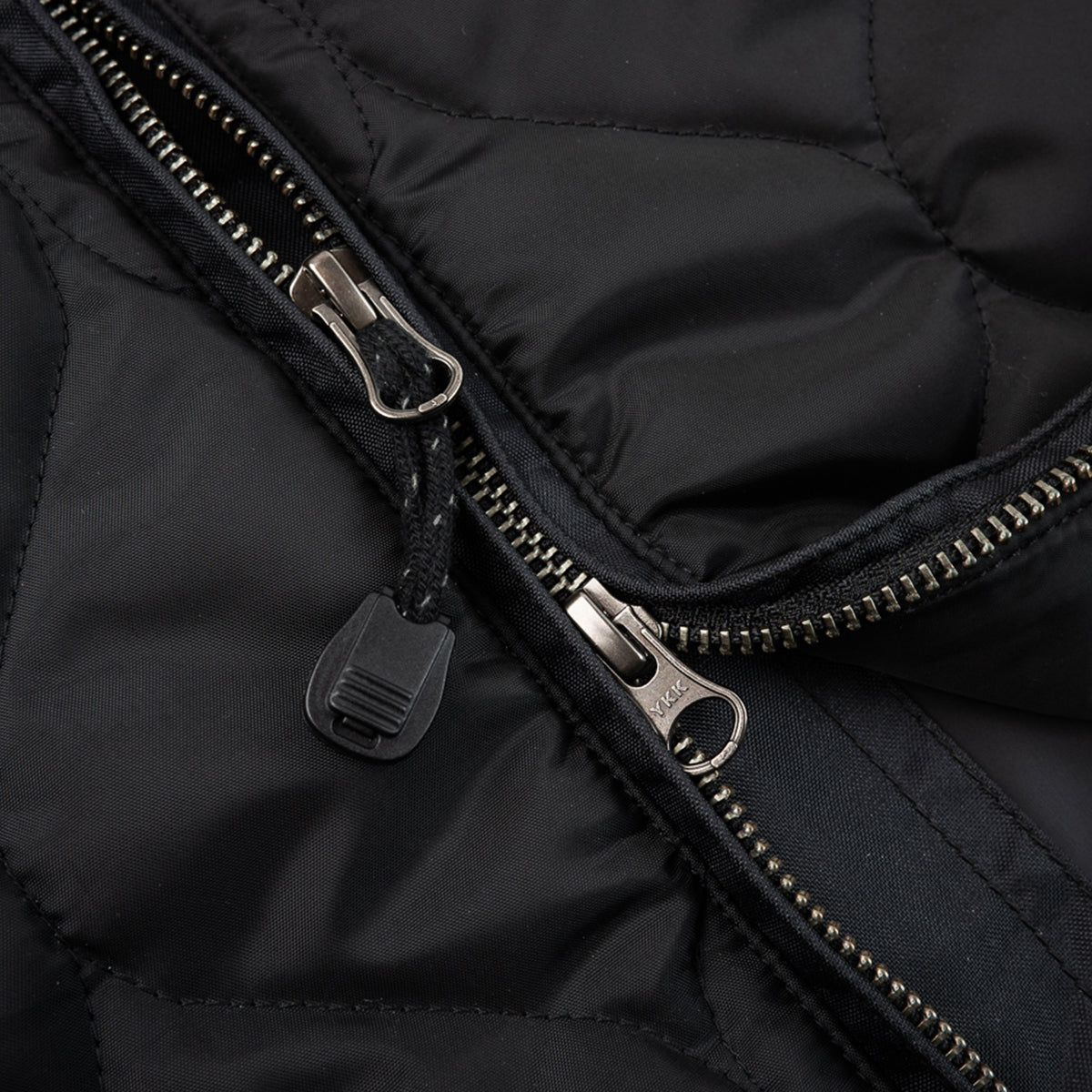 IHJ-153-BLK - FW25 - Primaloft® Quilted Rider’s Jacket - Black