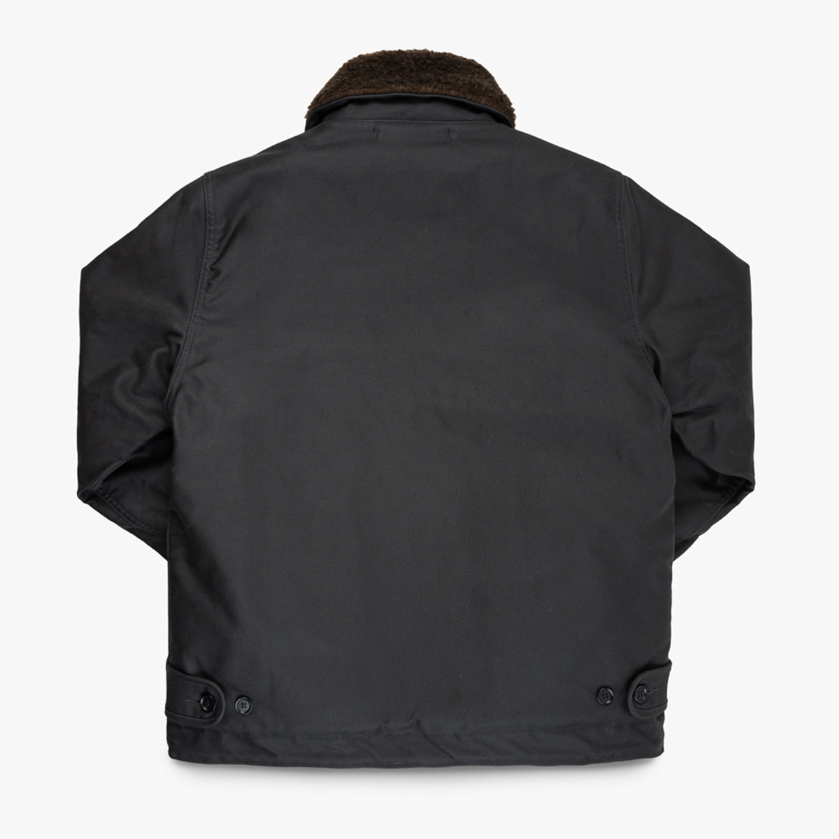 IHM-37-BLK - FW25 - Oiled Whipcord N1 Deck Jacket - Black