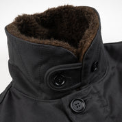 IHM-37-BLK - FW25 - Oiled Whipcord N1 Deck Jacket - Black