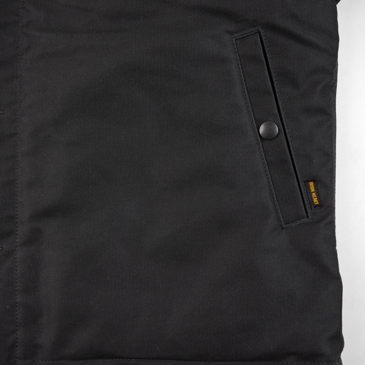 IHM-37-BLK - FW25 - Oiled Whipcord N1 Deck Jacket - Black
