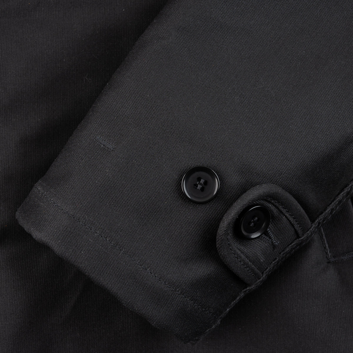 IHM-37-BLK - FW25 - Oiled Whipcord N1 Deck Jacket - Black