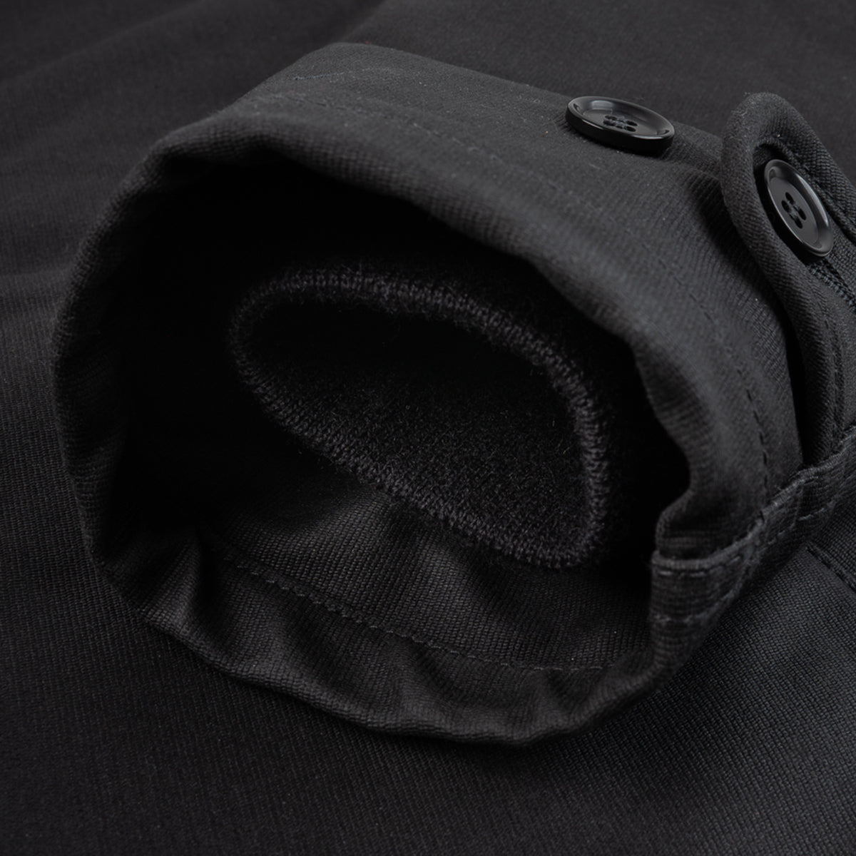 IHM-37-BLK - FW25 - Oiled Whipcord N1 Deck Jacket - Black