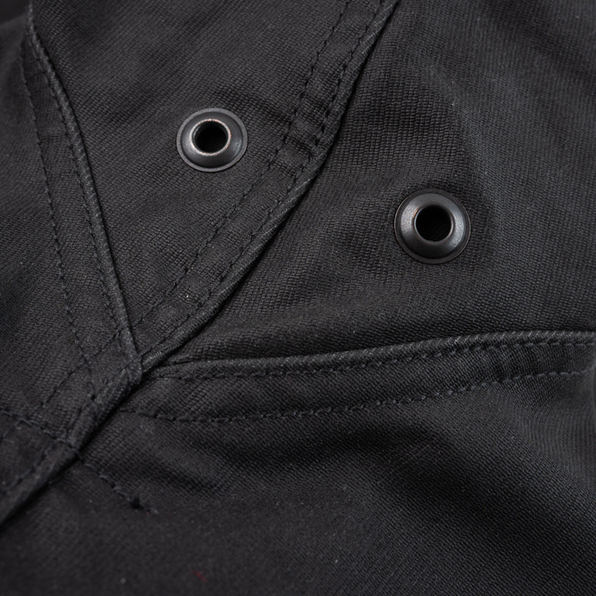 IHM-37-BLK - FW25 - Oiled Whipcord N1 Deck Jacket - Black