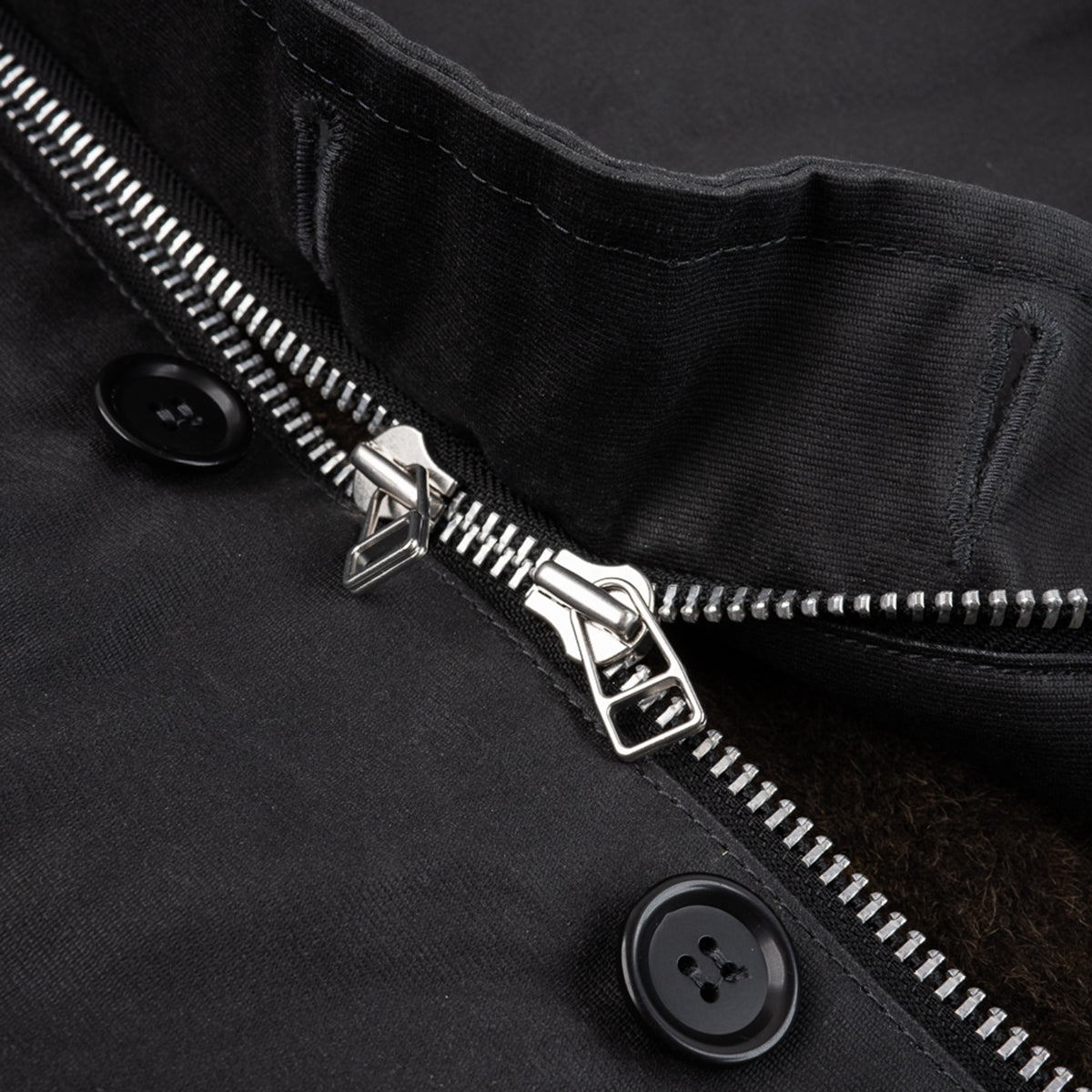 IHM-37-BLK - FW25 - Oiled Whipcord N1 Deck Jacket - Black