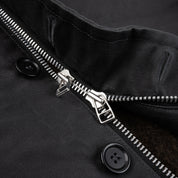 IHM-37-BLK - FW25 - Oiled Whipcord N1 Deck Jacket - Black
