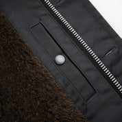 IHM-37-BLK - FW25 - Oiled Whipcord N1 Deck Jacket - Black