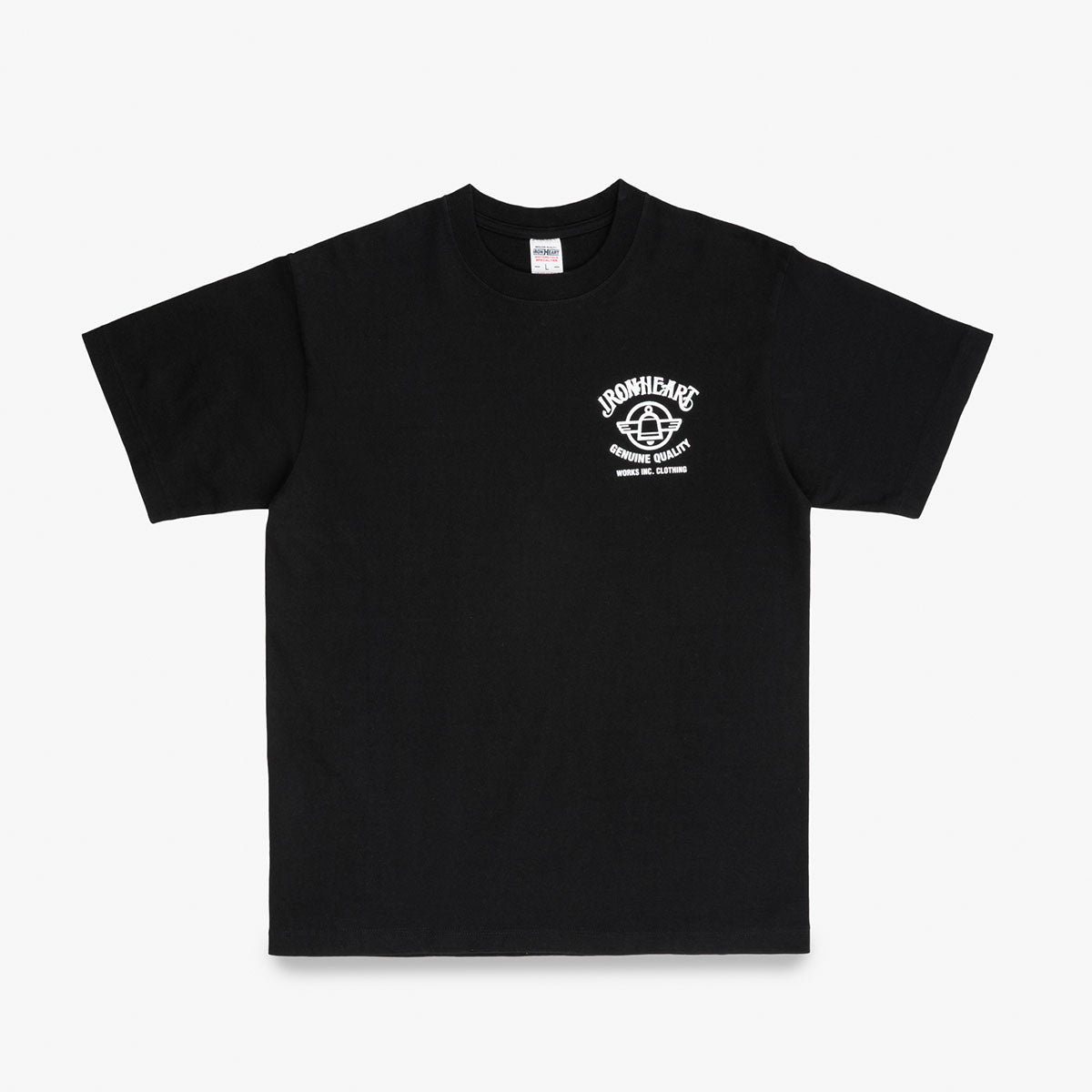 Iron Heart 7.5oz Loopwheel T-Shirt IHT-1707 BLACK – Aitora Store