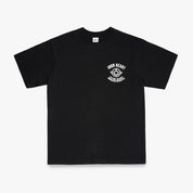 IHT-2503-BLK - 7.5oz Printed Loopwheel Crew Neck T-Shirt - Black