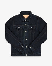 IH-526LOD - 19oz Lefthand Twill Type III Denim Jacket - Black Overdyed