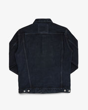 IH-526LOD - 19oz Lefthand Twill Type III Denim Jacket - Black Overdyed