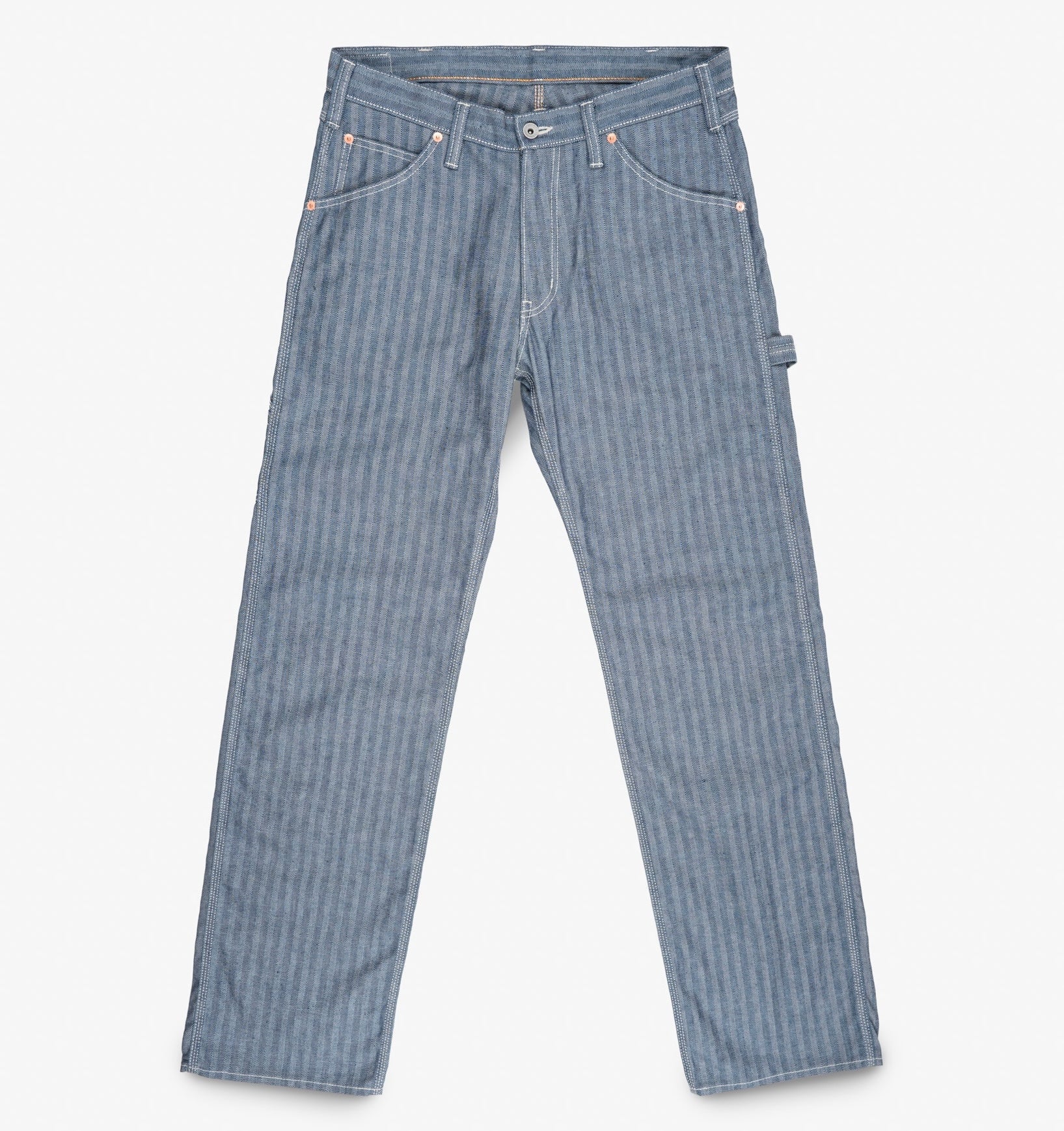 IH-830-IND - 10.5oz Herringbone Painter's Pants - Indigo – IRON