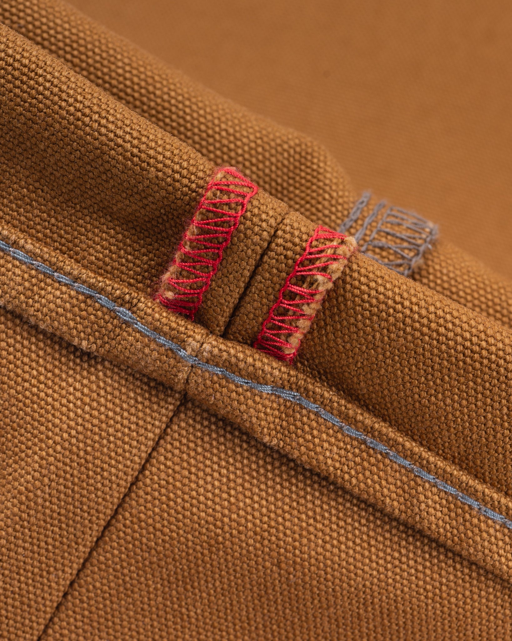 IH-634D - 17oz Duck Straight Cut Jeans - Brown