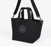 IHE-55-BLK - 21oz Denim Tote Bag - Superblack