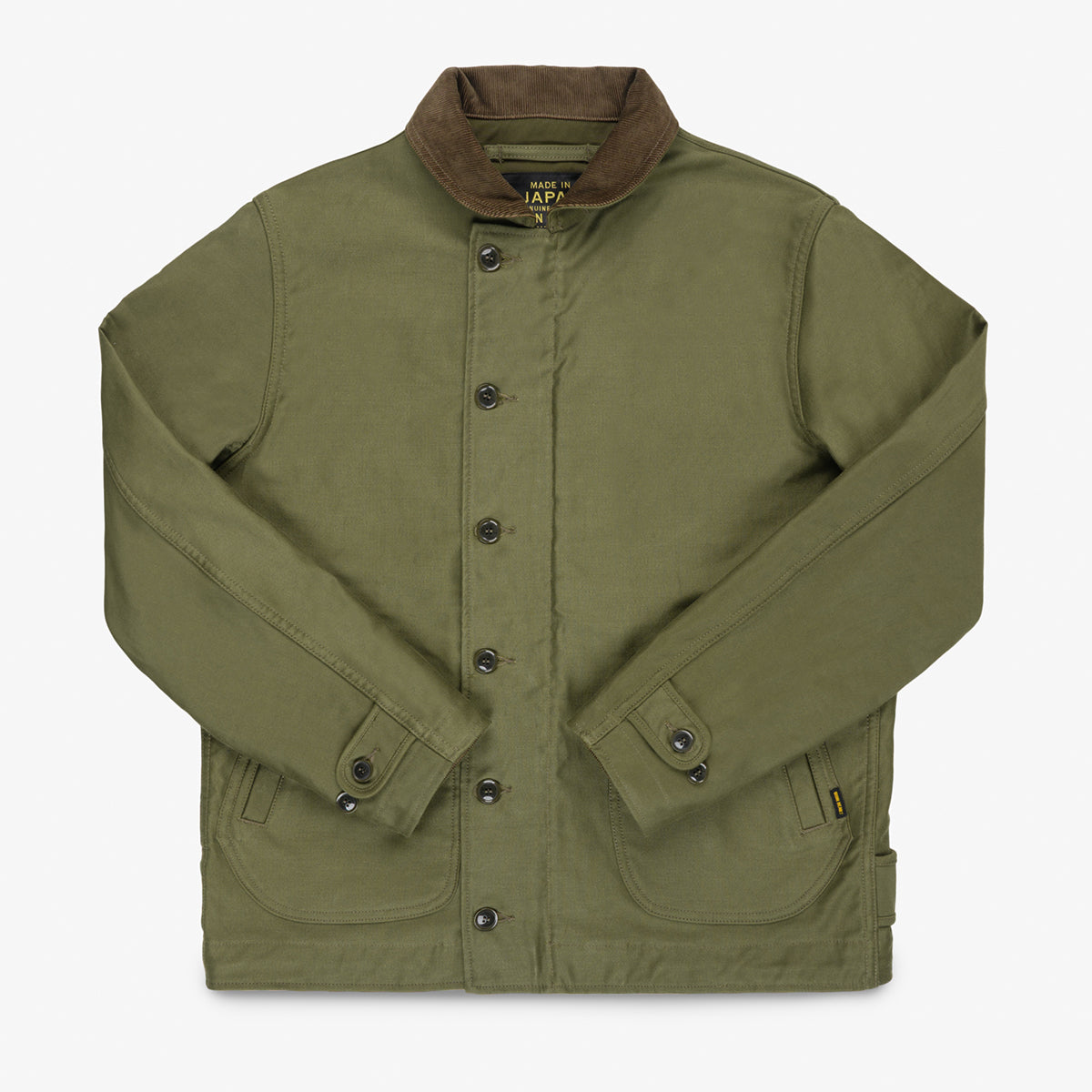 IHM-53-ODG - FW26 - 12oz Whipcord Lightweight N1 Deck Jacket