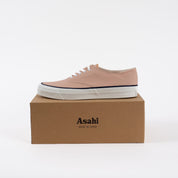 AS-041-BEI - ASAHI Cotton Deck Shoes - Beige