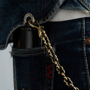 PE-PEANUTS-WALLET-CHAIN-BR - Peanuts & Co Peanuts WALLET CHAIN - Brass