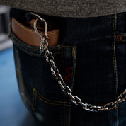 PE-PEANUTS-WALLET-CHAIN-SI - Peanuts & Co PEANUTS WALLET CHAIN - Silver