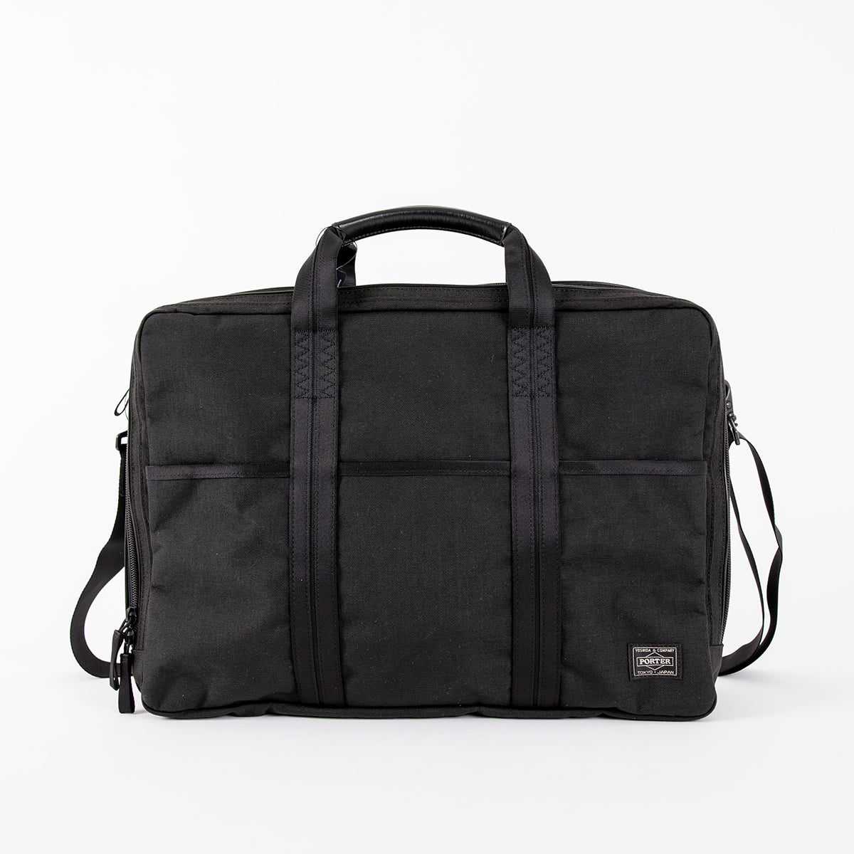 PO-HYB-2WAY-BRIEFCASE-BLK Porter-Yoshida HYBRID 2WAY BRIEFCASE Black