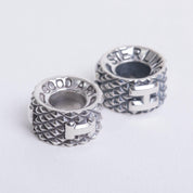 GA-ABC-RONDELLS - GOOD ART HLYWD ABC Rondels - Sterling Silver