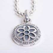 GA-ST-CHRISTOPHER-AA - GOOD ART HLYWD Saint Christopher Pendant AA- Sterling Silver