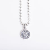 GA-ST-CHRISTOPHER-AA - GOOD ART HLYWD Saint Christopher Pendant AA- Sterling Silver