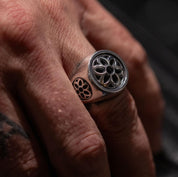 GA-CLUB-RING-M - GOOD ART HLYWD Club Ring Medium - Sterling Silver