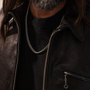 GA-CURB-CHAIN-A-24 - GOOD ART HLYWD Curb Chain Necklace Size A/Length 24 - Sterling Silver