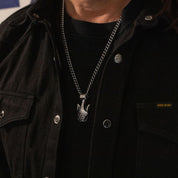 GA-MODEL-10-PENDANT - GOOD ART HLYWD Model 10 Pendant - Sterling Silver