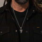 GA-CURB-CHAIN-AA-24 - GOOD ART HLYWD Curb Chain Necklace Size AA/Length 24 - Sterling Silver