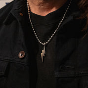 GA-SHAZAM-A - GOOD ART HLYWD Shazam! Pendant A - Sterling Silver