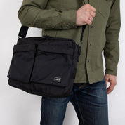 PO-FORCE-SHOULDER-BAG-BLK - Porter-Yoshida & Co - FORCE SHOULDER BAG - Black