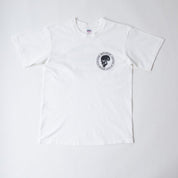 IHT-IHG-6-WHT - Iron Heart Hamburg 7.5oz Loopwheel Crew Neck T-Shirt - White