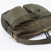 PO-FORCE-SHOULDER-BAG-OLV - Porter-Yoshida & Co- FORCE SHOULDER BAG - Olive Drab