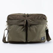 PO-FORCE-SHOULDER-BAG-OLV - Porter-Yoshida & Co- FORCE SHOULDER BAG - Olive Drab