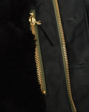 DE-N1-US-BLK - Dehen 1920 Waxed Canvas N-1 Deck Jacket - Black